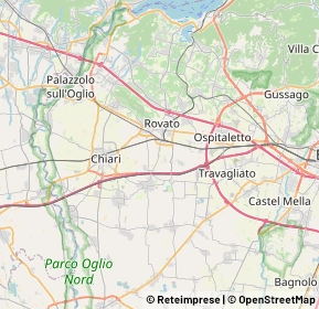 Mappa 25030 Roncadelle BS, Italia (6.0995)
