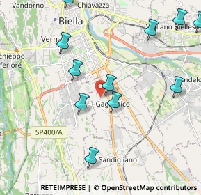 Mappa Via Carso, 13894 Gaglianico BI, Italia (2.35455)