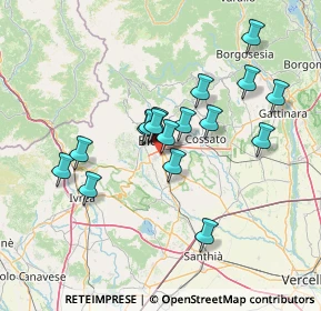 Mappa Via Carso, 13894 Gaglianico BI, Italia (12.14353)