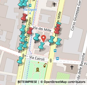 Mappa Via dei Mille, 25123 Brescia BS, Italia (0.06429)