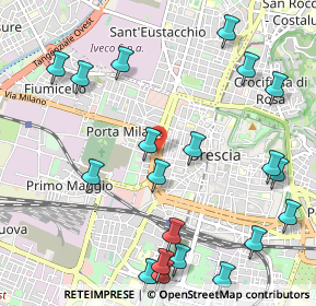 Mappa Via dei Mille, 25123 Brescia BS, Italia (1.3175)