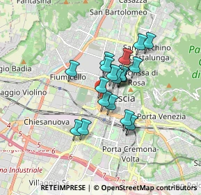 Mappa Via dei Mille, 25123 Brescia BS, Italia (1.205)