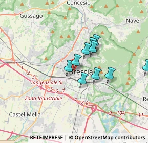 Mappa Via dei Mille, 25123 Brescia BS, Italia (2.56091)