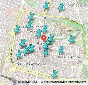 Mappa Piazza della Loggia, 25122 Brescia BS, Italia (0.455)