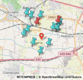 Mappa Via Campanella, 25038 Rovato BS, Italia (1.66)