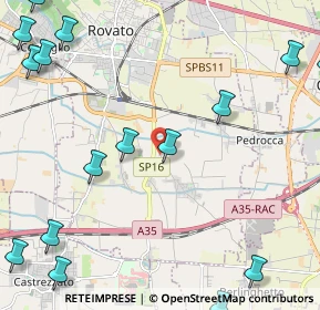 Mappa Via Campanella, 25038 Rovato BS, Italia (3.3)