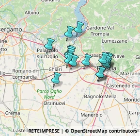 Mappa Via Campanella, 25038 Rovato BS, Italia (10.0325)