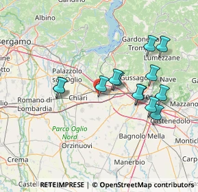 Mappa Via Campanella, 25038 Rovato BS, Italia (13.27692)