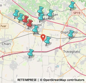 Mappa Via Campanella, 25038 Rovato BS, Italia (4.28417)