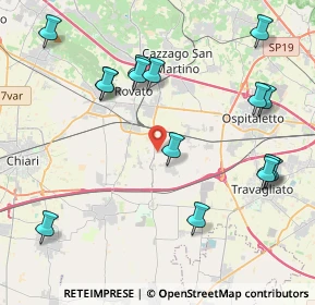 Mappa Via Campanella, 25038 Rovato BS, Italia (4.73333)