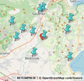 Mappa Via Gasparo da Salò, 25080 Calvagese della Riviera BS, Italia (4.38727)