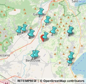 Mappa Via Gasparo da Salò, 25080 Calvagese della Riviera BS, Italia (3.71357)