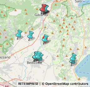Mappa Via Gasparo da Salò, 25080 Calvagese della Riviera BS, Italia (4.22813)