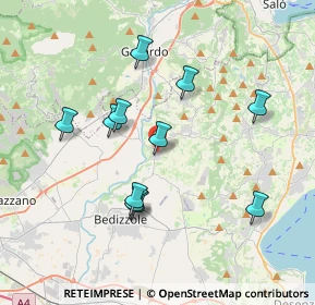 Mappa Via Gasparo da Salò, 25080 Calvagese della Riviera BS, Italia (3.48)