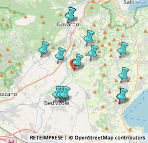 Mappa Via Gasparo da Salò, 25080 Calvagese della Riviera BS, Italia (3.80267)