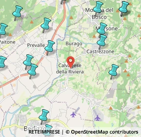 Mappa Via Gasparo da Salò, 25080 Calvagese della Riviera BS, Italia (3.2855)