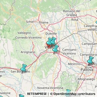 Mappa Via Ferreto de Ferreti, 36100 Vicenza VI, Italia (34.68647)