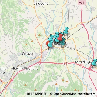Mappa Via Ferreto de Ferreti, 36100 Vicenza VI, Italia (2.37727)