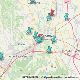 Mappa Via Ferreto de Ferreti, 36100 Vicenza VI, Italia (4.21182)