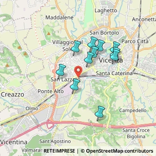 Mappa Via Ferreto de Ferreti, 36100 Vicenza VI, Italia (1.56818)
