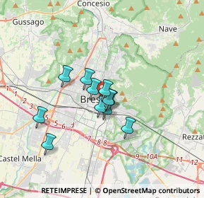 Mappa Via dei Musei, 25121 Brescia BS, Italia (2.35909)