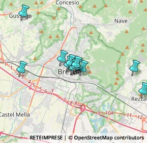 Mappa Via dei Musei, 25121 Brescia BS, Italia (3.50357)