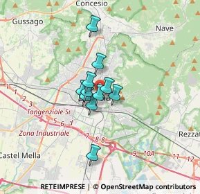 Mappa Via dei Musei, 25121 Brescia BS, Italia (1.95273)
