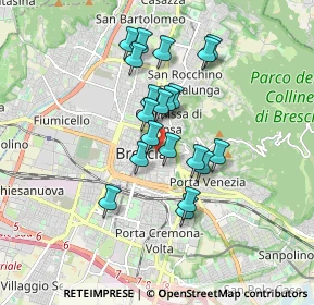 Mappa Via dei Musei, 25121 Brescia BS, Italia (1.4145)