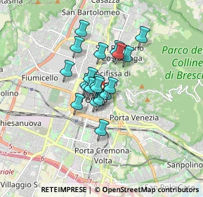 Mappa Via dei Musei, 25121 Brescia BS, Italia (1.0635)