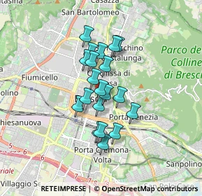 Mappa Via dei Musei, 25121 Brescia BS, Italia (1.23)