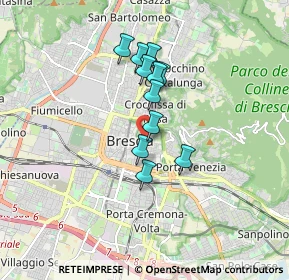 Mappa Via dei Musei, 25121 Brescia BS, Italia (1.26818)