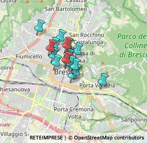 Mappa Via dei Musei, 25121 Brescia BS, Italia (0.97333)