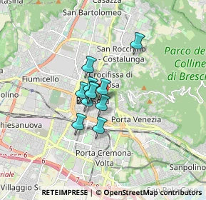 Mappa Via dei Musei, 25121 Brescia BS, Italia (0.96545)