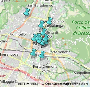 Mappa Via dei Musei, 25121 Brescia BS, Italia (1.00308)