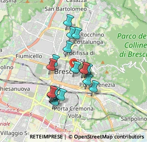 Mappa Via dei Musei, 25121 Brescia BS, Italia (1.44611)