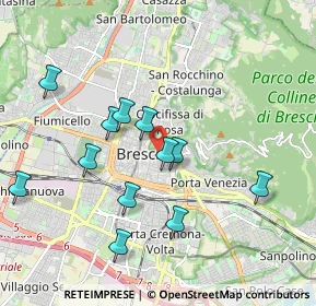 Mappa Via dei Musei, 25121 Brescia BS, Italia (1.86083)
