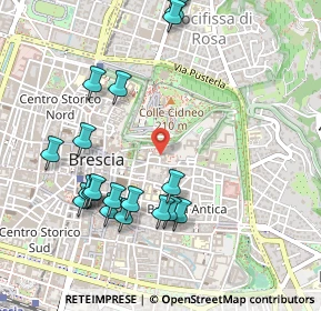 Mappa Via dei Musei, 25121 Brescia BS, Italia (0.5665)