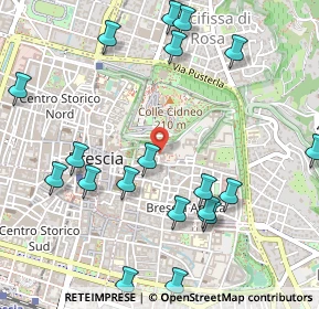 Mappa Via dei Musei, 25121 Brescia BS, Italia (0.636)