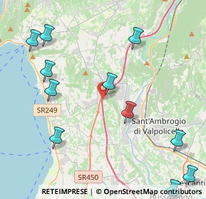 Mappa Autostrada A22 Dir. Nord Km 207, 37010 Cavaion Veronese VR, Italia (5.34364)