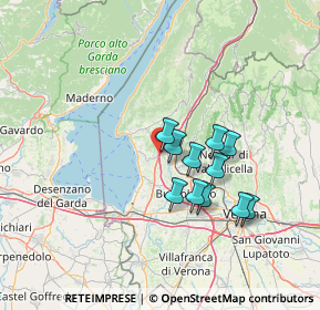 Mappa Autostrada A22 Dir. Nord Km 207, 37010 Cavaion Veronese VR, Italia (11.25273)