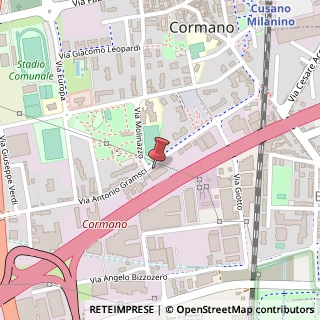 Mappa Via Antonio Gramsci, 29A, 20032 Cormano, Milano (Lombardia)