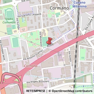 Mappa Via Antonio Gramsci, 27, 20032 Cormano, Milano (Lombardia)