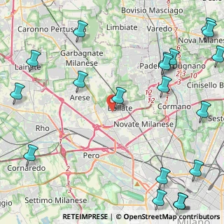 Mappa Via Tommaso Moro, 20021 Bollate MI, Italia (6.7425)