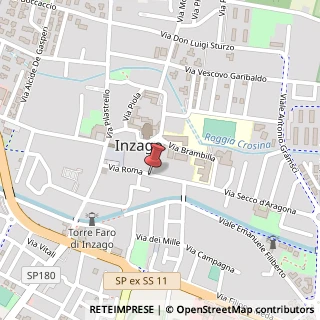 Mappa Via Roma, 10, 20065 Inzago, Milano (Lombardia)