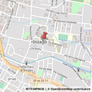 Mappa Piazza Piero Gnecchi Ruscone, 1, 20065 Inzago, Milano (Lombardia)