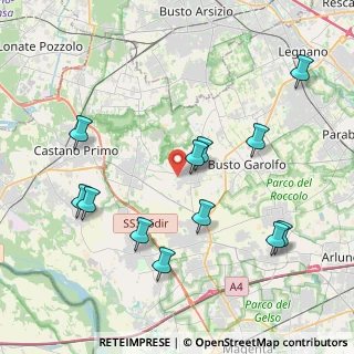 Mappa Via Albania, 20020 Arconate MI, Italia (4.34917)