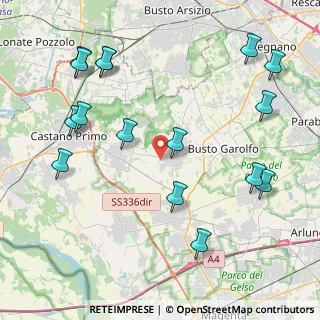 Mappa Via Albania, 20020 Arconate MI, Italia (5.045)