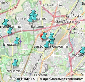 Mappa Viale Giacomo Matteotti, 20099 Sesto San Giovanni MI, Italia (2.43)