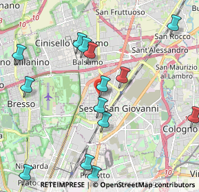 Mappa Viale Giacomo Matteotti, 20099 Sesto San Giovanni MI, Italia (2.37357)