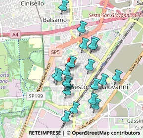 Mappa Viale Giacomo Matteotti, 20099 Sesto San Giovanni MI, Italia (0.85)